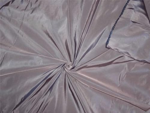 Tissu taffetas 100% pure soie rose marine 152,4 cm pour volumes et jupes structurées