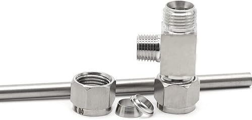 Miniatura 4 de Metalwork 5 unids 304 tubo capilar de acero inoxidable 38 "OD 11.811 in longitud 0.039 in pared