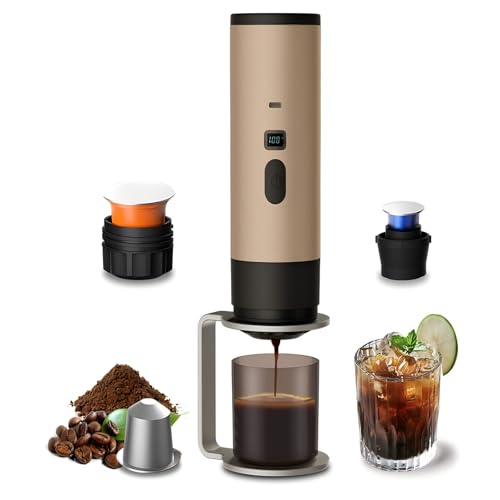 3-in-1 Wireless Portable Coffee Maker