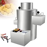 DNEPEI Kommerzielle Kastanienverarbeitungsmaschine, Schäl- und Kernschälmaschine, 200 kg pro Stunde, benutzerfreundliches Design mit Sicherheitsfunktionen für Gemüsemärkte, Kantinen 12V-10knives