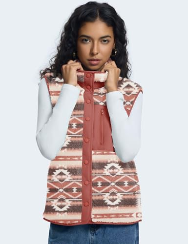 Kistore Weste Damen Ultraleicht Damen Herbst Winter Warm Outdoor Weste mit Stehkragen Eingrifftaschen Reißverschluss(Nationalität，S