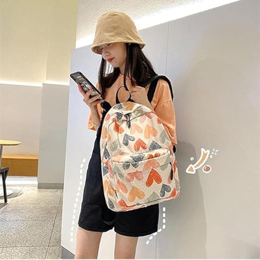 Image of Willton -Stylish Girls Backpack for School, College & Travel | Lightweight Casual Daypack with Spacious Compartments & Durable Design Trendy Travel Backpack for Teens