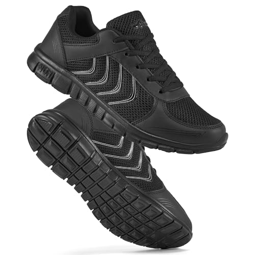Image of DUOYANGJIASHA Lightweight Walking Shoes for Women: Comfortable & Breathable Mesh Fashion Sneakers for Daily Wear - Casual Non Slip Tennis Shoes for Workout Gym Travel
