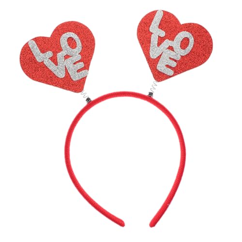 Accessoire coiffure mariage avec serrage-tête cœur Saint-Valentin doux