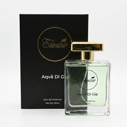 Image of Aqua Di Gio Eau De Parfum, 100ml, Unisex | Long Lasting Fragrance Premium Spray for Men and Women | Casual and Special Occasions