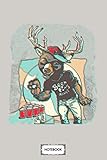  Beer Pong Champ Is Bear Deer Hybrid Aka Beer Notebook: Journal, Diary, 6x9 120 Pages, Planner, Lined College Ruled Paper, Matte Finish Cover