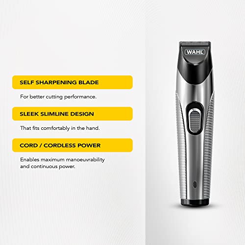 Wahl Cord/Cordless Beard & Stubble Trimmer, Beard Trimmer for Men, Men’s Cordless Hair Trimmers, Stubble Trimmers, Male Grooming Set, for Trimming Beards, Stubble and Hairlines, Beard Care Kit Wahl Cord/Cordless Beard & Stubble Trimmer, Beard Trimmer for Men, Men’s Cordless Hair Trimmers, Stubble Trimmers, Male Grooming Set, for Trimming Beards, Stubble and Hairlines, Beard Care Kit