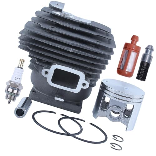 Kit cylindre-piston 52 mm avec filtre à huile pour tronçonneuse Stihl MS360 MS260