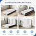 Vesgantti Folding Mattress Single Size, 15CM Gel Memory Foam Foldable Mattress Tri-fold for Travel, Camping, Guest Bed - 100-Night Trial, CertiPUR-US Certified Vesgantti Folding Mattress Single Size, 15CM Gel Memory Foam Foldable Mattress Tri-fold for Travel, Camping, Guest Bed - 100-Night Trial, CertiPUR-US Certified