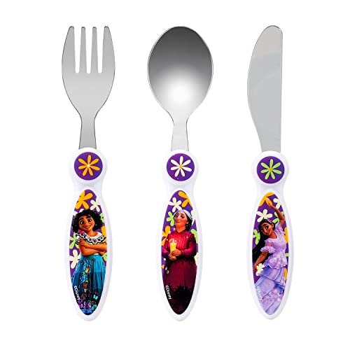 Disney Encanto Childrens Kids 3pcs Cutlery Set - Knife/Fork/Spoon