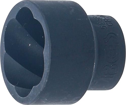 Bgs 5268-27 Llave De Vaso De Perfil En Espiral Extractor De Tornillos Entrada 12,5 Mm 1 2 27 Mm