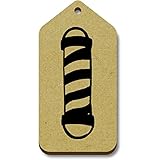 Conjunto de 10 etiquetas. Azeeda 10 x \'Signo de Barbero\' Regalo/Equipaje Etiquetas (TG00005512)