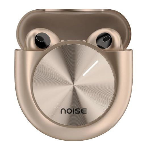 Image of Noise Master Buds, Sound by Bose in-Ear Bluetooth Earbuds, Up to 49dB Adaptive ANC, LHDC 5.0, Immersive Spatial Audio, 44H Playtime with 6 mic ENC, Dual Pairing, IPX5 Ear Buds TWS (Copper Rose)