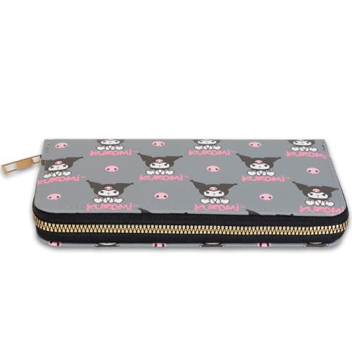Kuromi Wallet Set - Bundle with Faux Leather Coin Purse Plus Phone Wallet, More | Sanrio Handbag with Card Slots for Women3