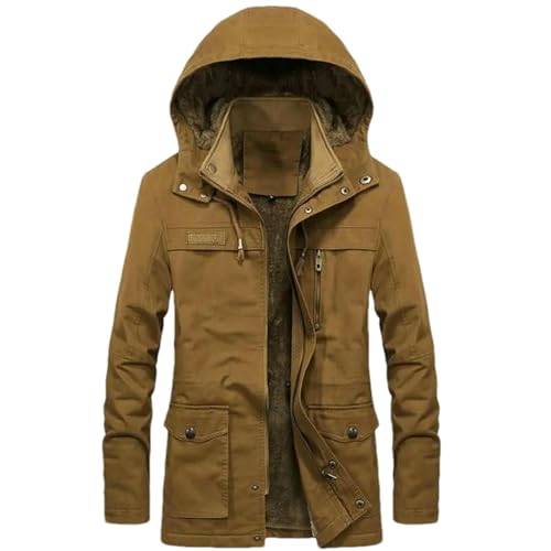 Chaqueta militar para hombre acolchada e ideal para combatir el frío del invierno con estilo 3