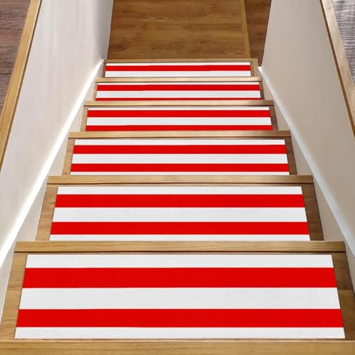 Alfombras de escalera que eliminan resbalones peligrosos en madera lisa 2
