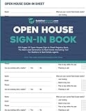 Open House Sign In Book By SoldOutHouses.com: 100 Pages Of Open Houses Sign-In Sheet Registry Book , The Best Lead Generation & Real Estate Marketing ... Real Estate Marketing Series)
