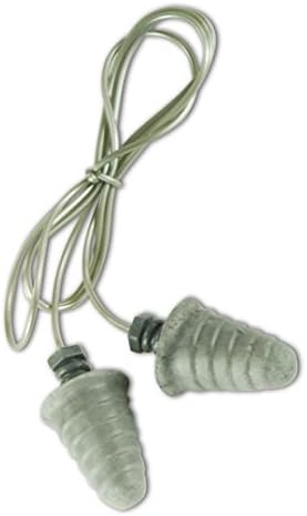 3MPeltor 10093045929525 1301 Next Skull Screws Safety Corded Ear Plugs, Polyurethane Foam, One Size, Silver (Pack of 120)