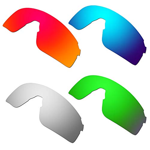 Lentille Oakley EV-zero Blades bleu renforcée anti-rayures pour lunettes de soleil