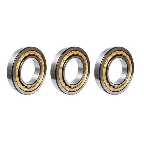 Roulement haute vitesse N214E à rouleaux cylindriques en acier chromé