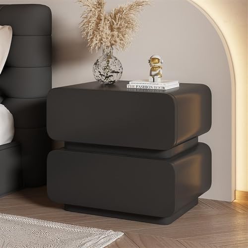 Table de Chevet pour Chambre Encombrée - Solution Rangement 2 Tiroirs
