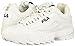 Fila Men's Disruptor II Premium Shoes, White/Fila Navy/Fila Red - 9.5