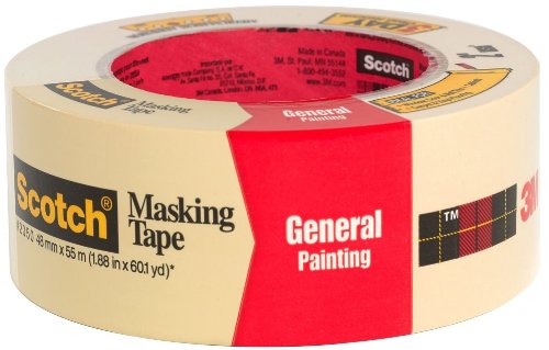 3M 2050-48A 1.88" Scotch® Painters' Masking Tape for Trim Work
