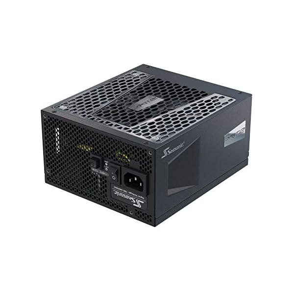 Seasonic Prime GX-1000 - Fuente de alimentación para Ordenador (1000 W, ATX, 1000 W, 100-240 V, 50/60 Hz, 13-6,5 A, 125 W, 996 W), Color Negro