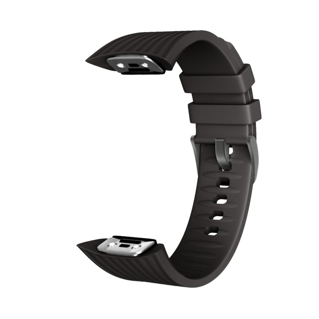Housoutil Lot De 3 Bracelets De Montre Connectée En Silicone Taille L Noir Souple Et Confortable Pour Hommes Et Femmes