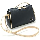 [キタムラ] 斜め掛け ショルダーバッグ R-0613 ダークブルー/ベージュ [紺] 10501