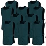 uniformes medicos mujeres Paquete 10 Unidades - Delantal Limpieza Uniforme Laboral CLINICA MÉDICOS Limpieza Veterinaria 10-3301