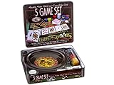 Juego Casino 5 En 1 SL Rueda de Ruleta de Lujo de 26 cm.