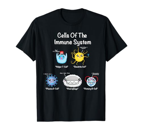 Immune System Cells Biology Gifts Science Humor Immunologist T-Shirt
