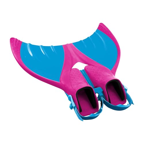Mermaid Linden Travel Foldable Monofin PNK/BLU by Body Glove - Used condition - US$39.65