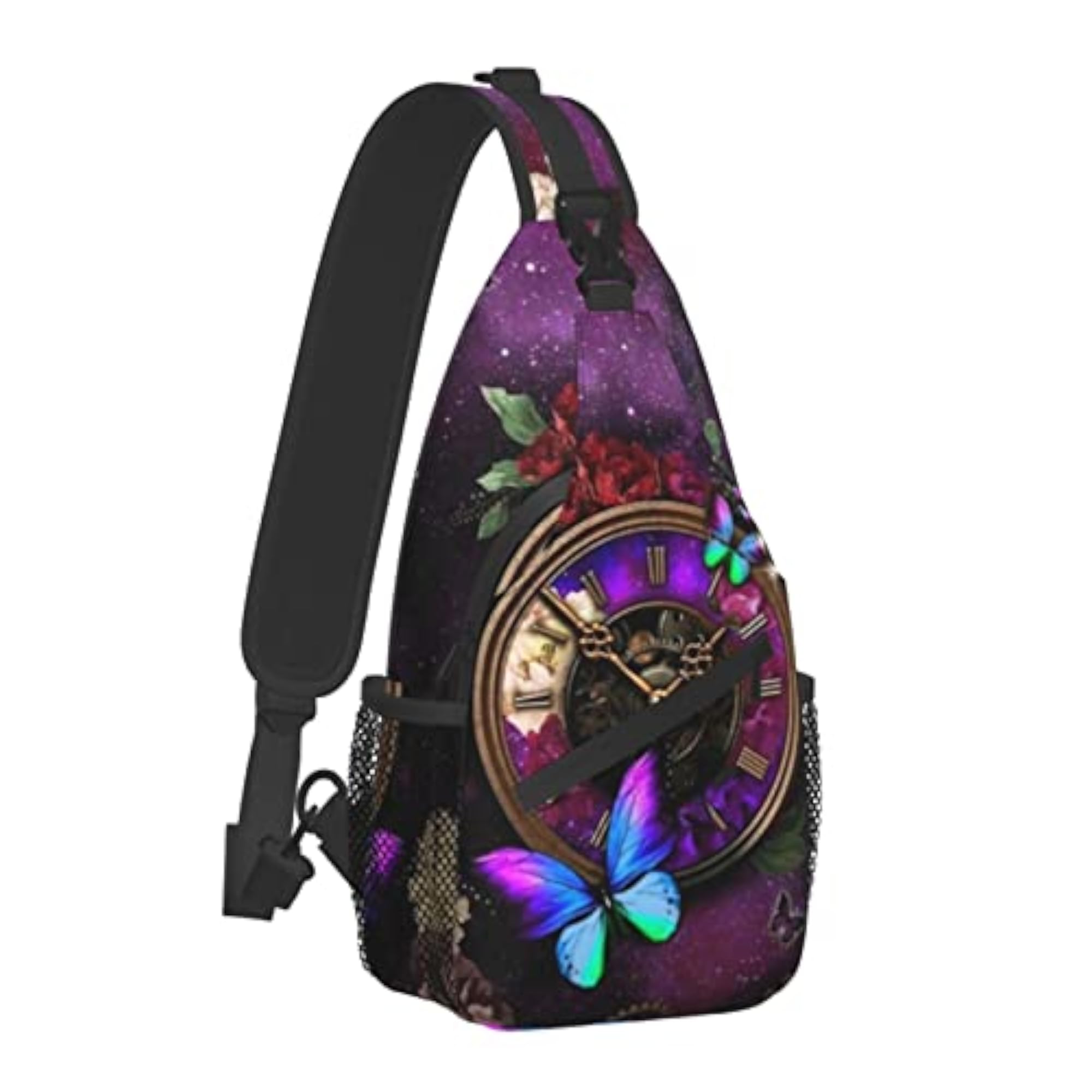 Steampunk Sling Bag Crossbody Chest Daypack