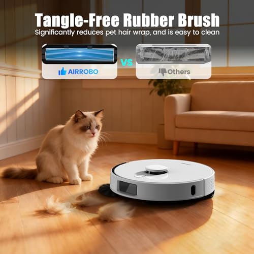 Robot Vacuum with Self-Emptying Station