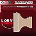 ABN Nylon Tapping Block Flooring Tool - L and V-Type Tapping Block for Vinyl Plank Flooring and Laminate Flooring Planks