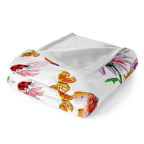 Couverture flanelle microfibre douce plaid canapé lit Noël 150x200 - 6