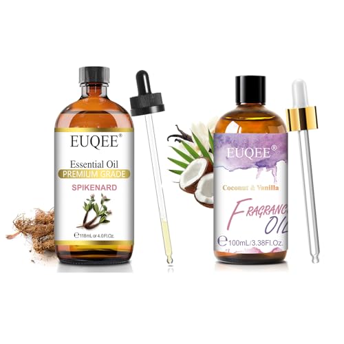 Aceite Esencial de Spikenard y Aceite de Fragancia Coco & Vainilla