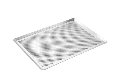 Flexipan Patisserie Backblech, perforiert, 40 x 30 cm – Pizza, Torte, Keks, Gebäck – rechteckiges Zubehör, optimales Kochen – professionelle Qualität,...