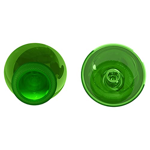Extremerate Clear Green Replacement Thumbsticks For For Xbox Series X/S Controller, Analog Stick For Xbox One Standard Controller, Custom Joystick For Xbox One X/S, For Xbox One Elite Controller #TOP6
