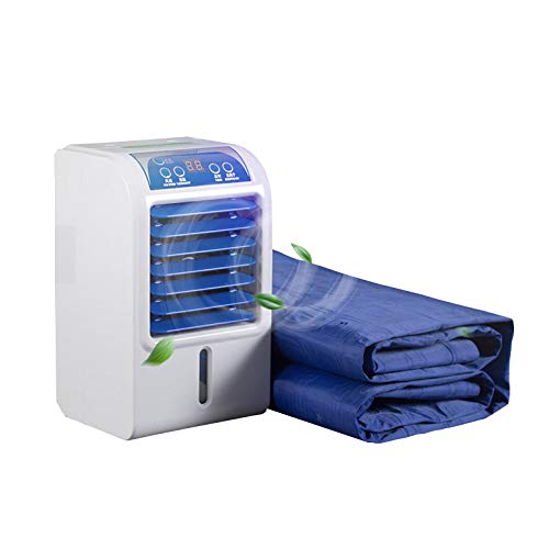 Klimaanlage Lüfter-Kühler-Pad, Kühlwasserkühler-Matratze, weiter schlafen, Sommer entlasten - für Zuhause und Büro,Blue-160x70cm