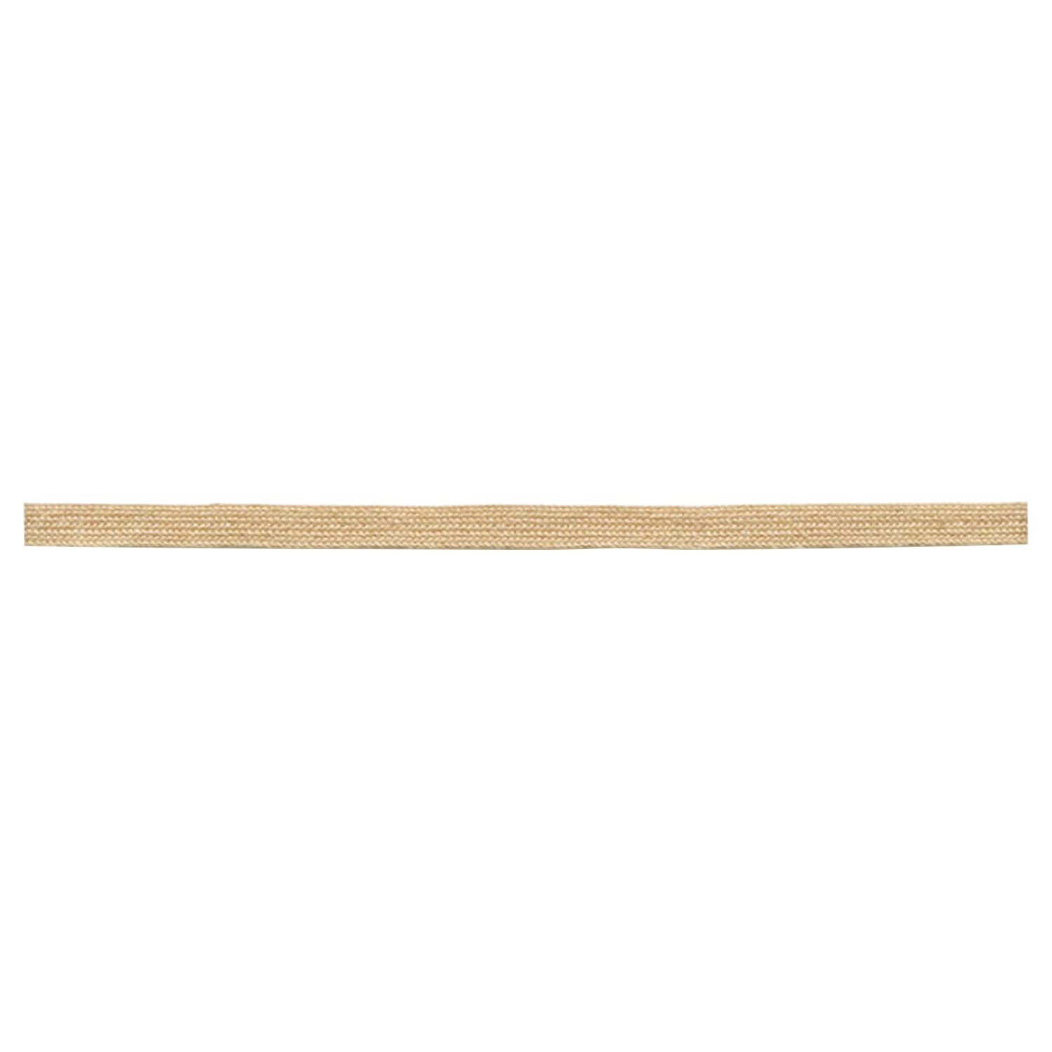Cordon de bambou sergé coton beige sable idéal pour personnaliser vos sweats et coussins