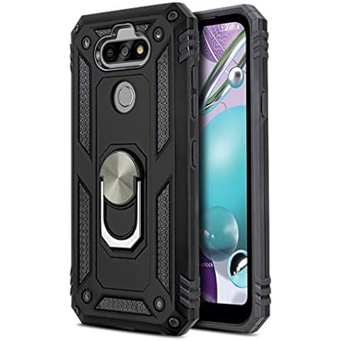 CasemartUSA Phone Case for , Full Rotating Metal Ring Shockproof Cover Cover