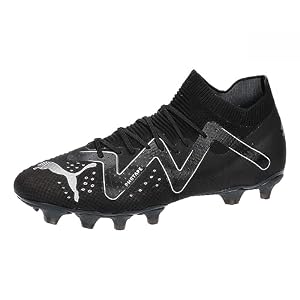 Puma Herren Future Pro Fg/Ag Fussballschuh, Schwarz Silber, 42 EU