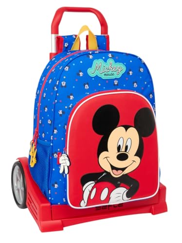 Sac à dos Mickey Mouse Safta avec chariot Evolution pour l'école