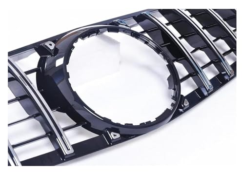 Calandre avant centrale en argent pour Benz Classe SL R230 2009-2012