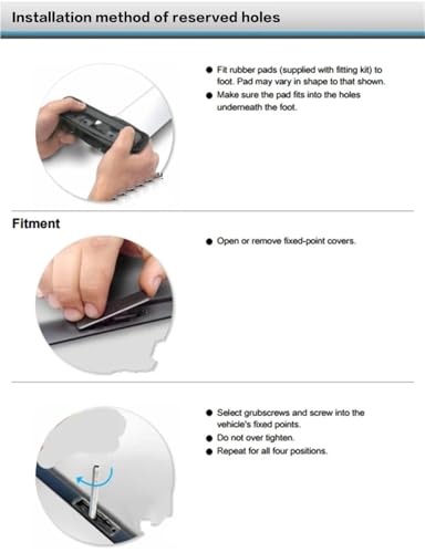 Barra techo de aleación aluminio especial para Toyota FJ Cruiser, máxima resistencia con cerradura 4