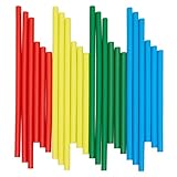 Rhythm Lummi Sticks For Kids, Toddler Music Toys, 11.75 In, 7.9 In (24 Pieces)