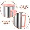 Cabilock Stainless Steel Water Pitcher with Lid 22Oz Metal Jug for Cold Beverages Iced Tea Coffee and Juice Serving Home Kitchen